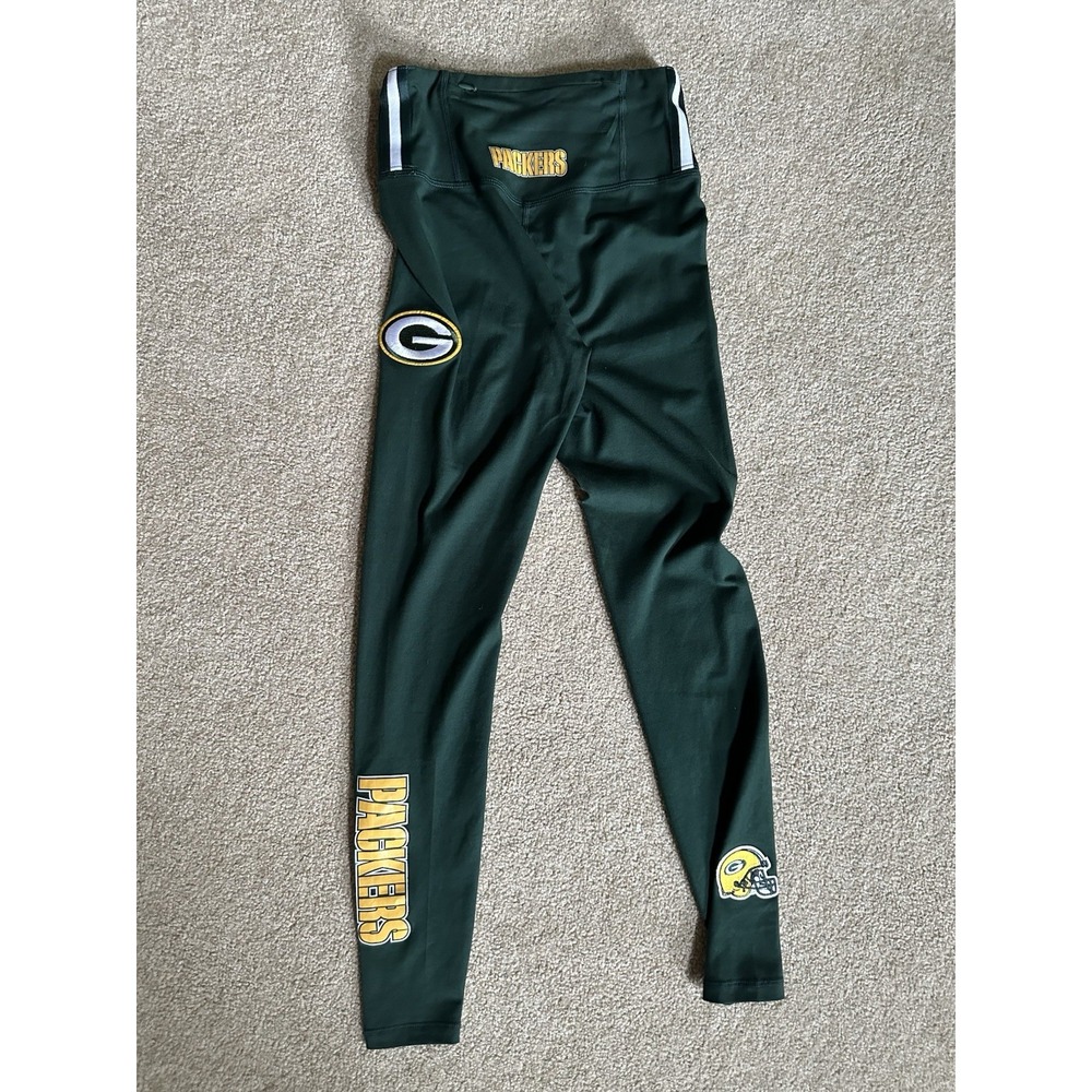 NWT Pro Standard Green Bay Packers Classic Jersey Leggings Women's XS Green